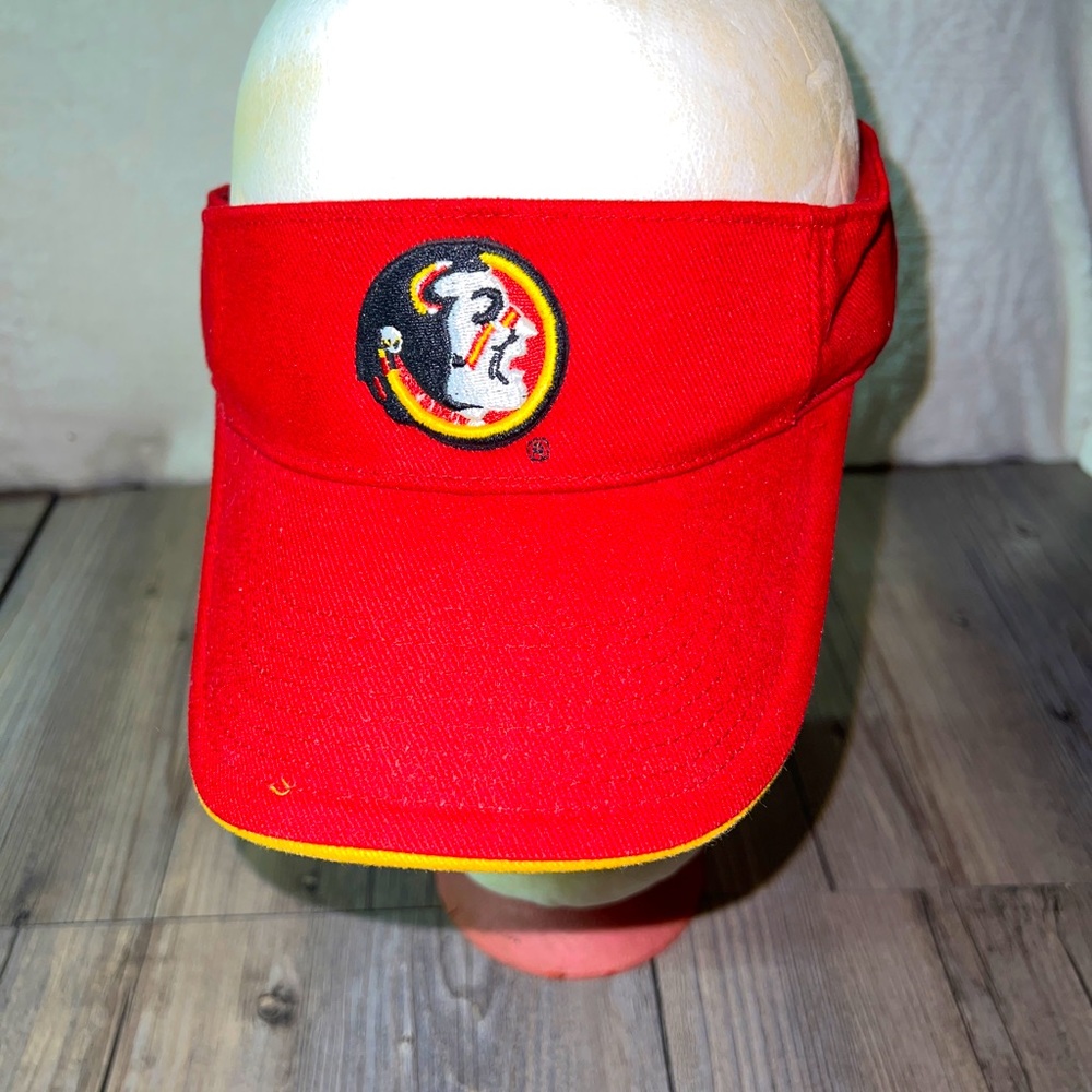 Florida State Seminoles visor Garnet & Gold NCAA Signatures Adjustable golf